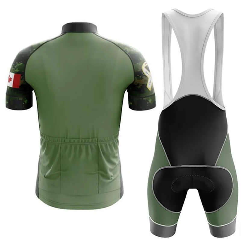 Adibike - Canada Army Men's Short Sleeve Cycling Uniform