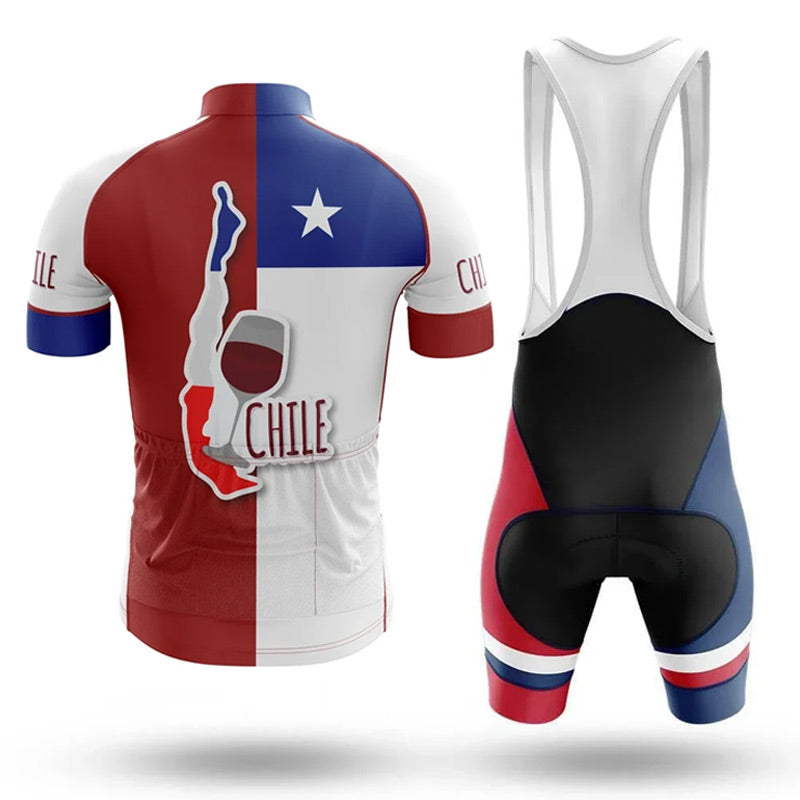 Adibike - Chile Men's Short Sleeve Cycling Uniform