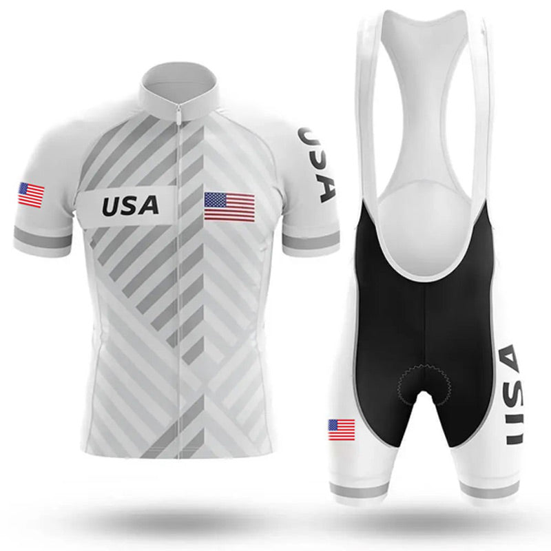 Adibike - Classic USA Men's Cycling Uniform