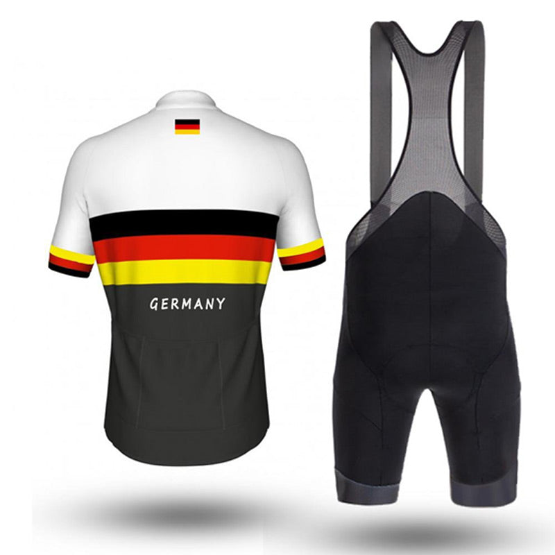 Adibike - German Flag - Men's Cycling Uniform
