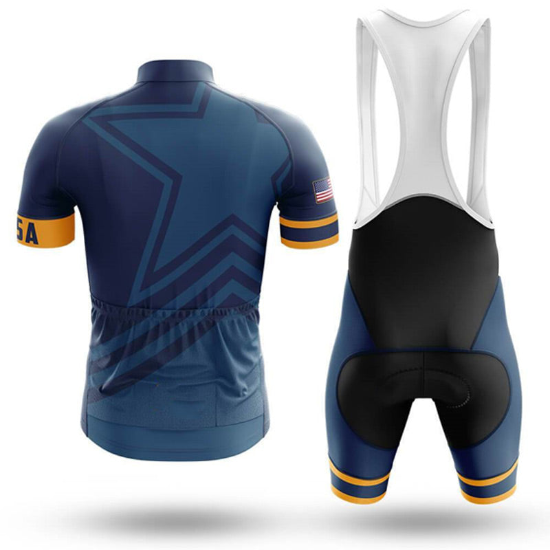 Adibike - USA S5 Navy - Men's Cycling Uniform