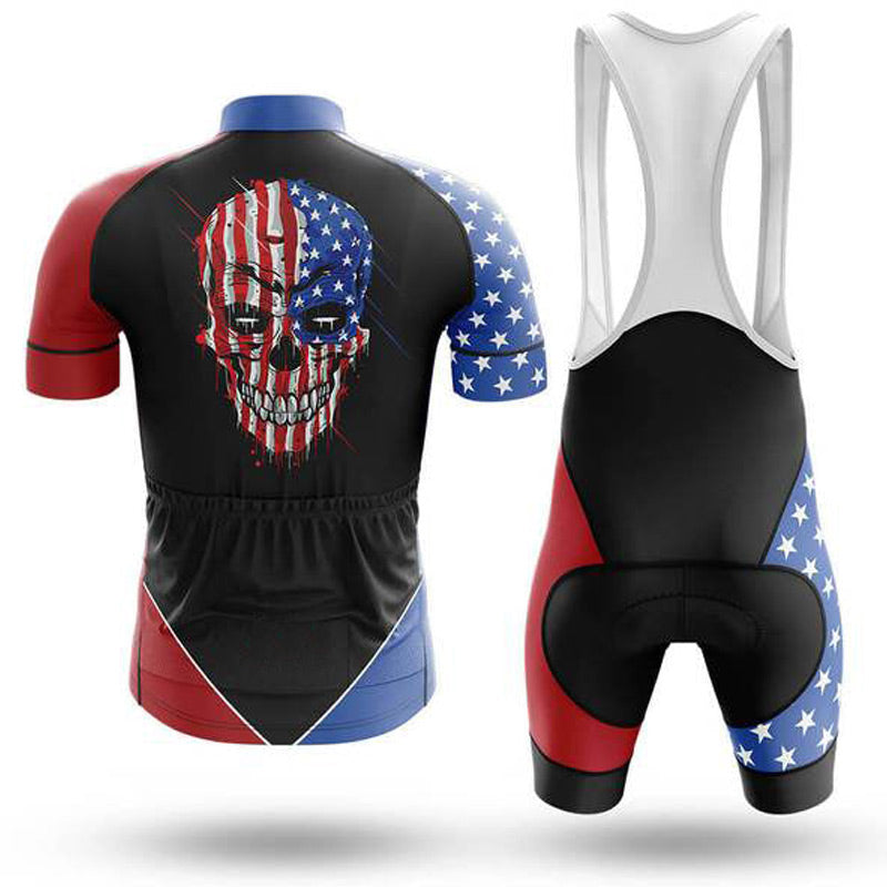 Adibike American Skull Cycling Jersey Uniform