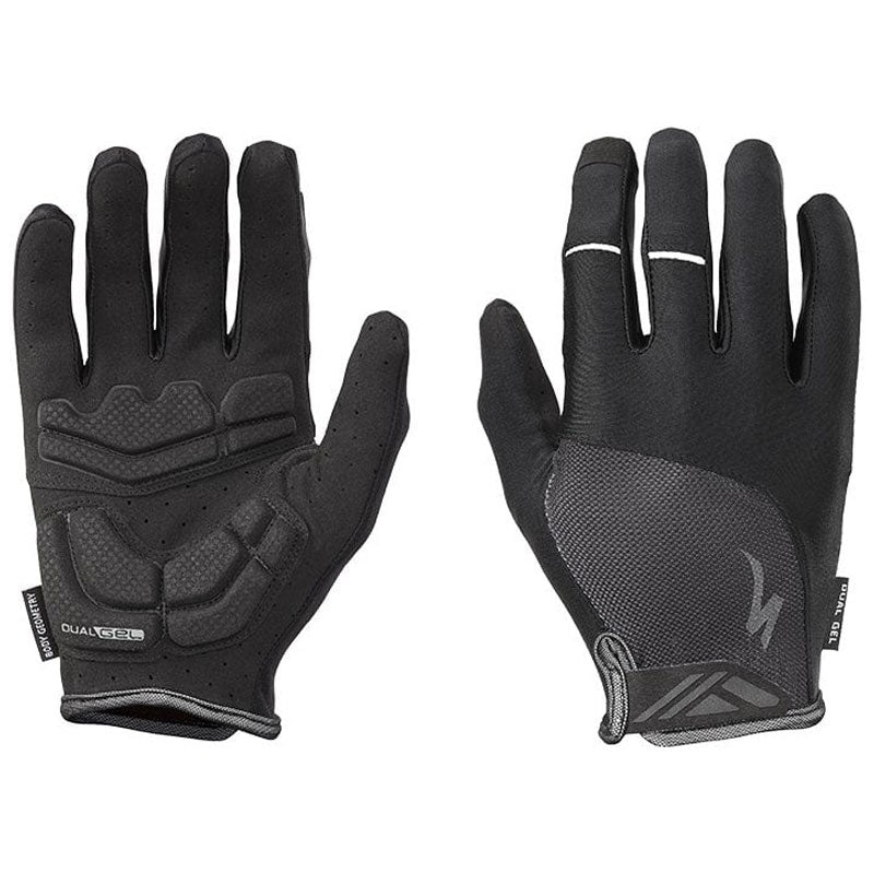 Adibike Body Geometry Dual-Gel Full Finger Gloves black