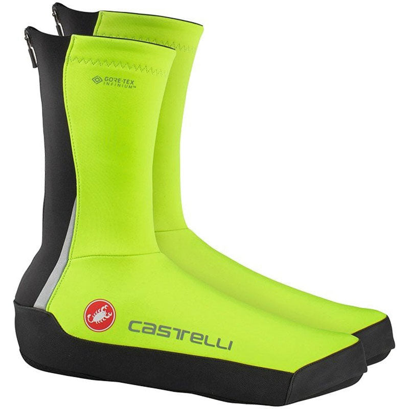 Adibike CASTELLI Intenso UL Thermal Shoe Covers neon yellow
