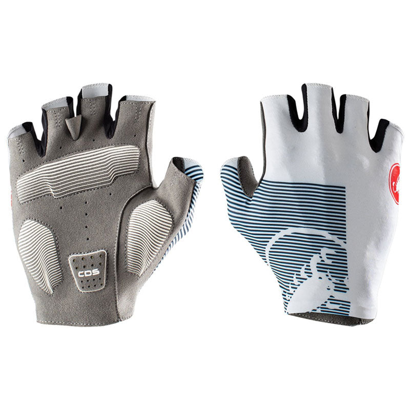 Adibike Competizione 2 Gloves white - dark blue