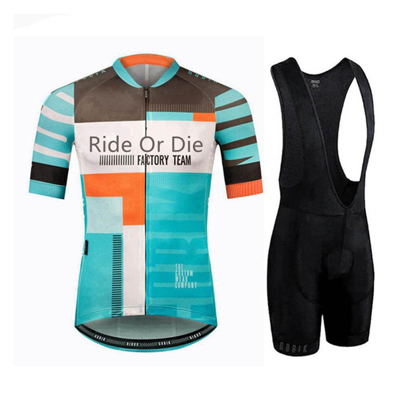 Adibike Cycling Ride Or Die Short Sleeve Jersey Uniform