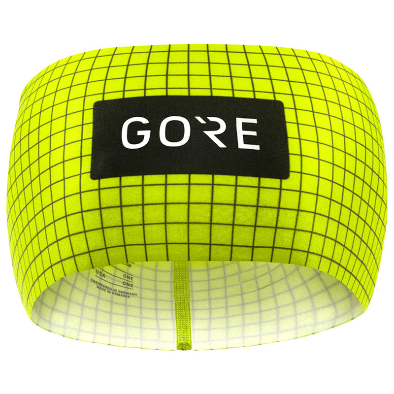 Adibike GORE WEAR Grid Headband neon yellow - black