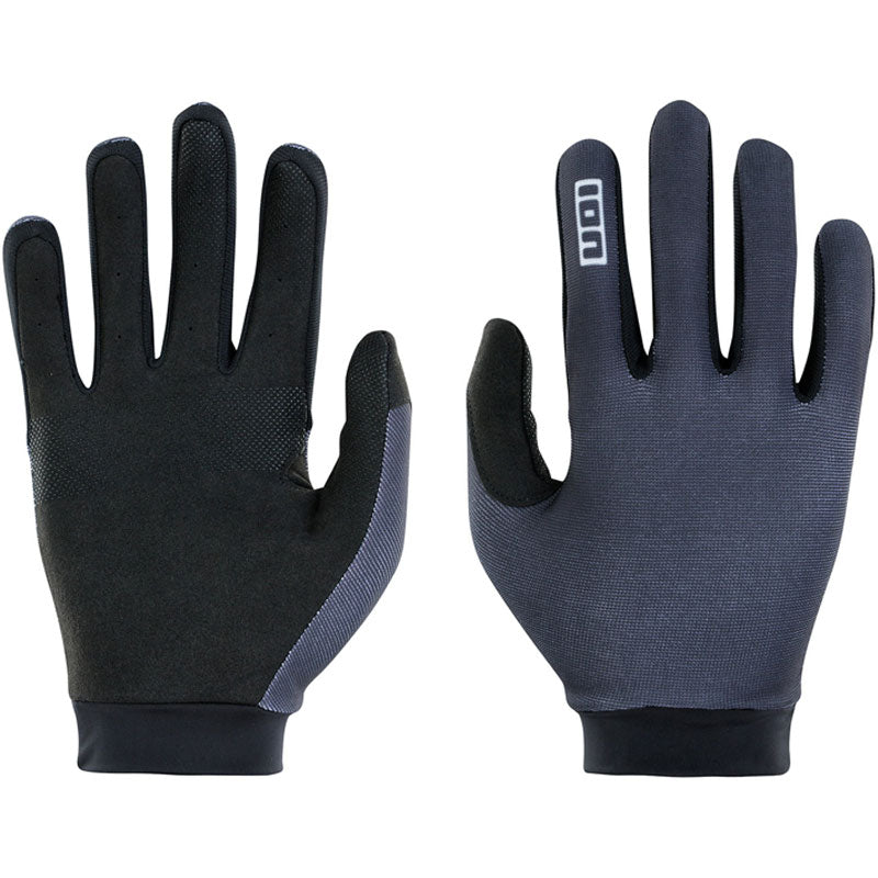Adibike Logo Full Finger Gloves dark blue - black