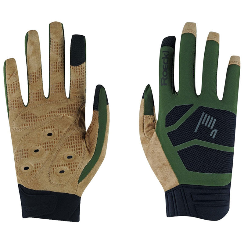 Adibike Murnau Full Finger Gloves green