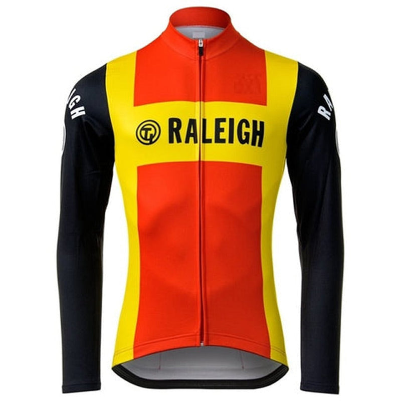 Adibike TI Raleigh Long Sleeve Men's Cycling Jersey
