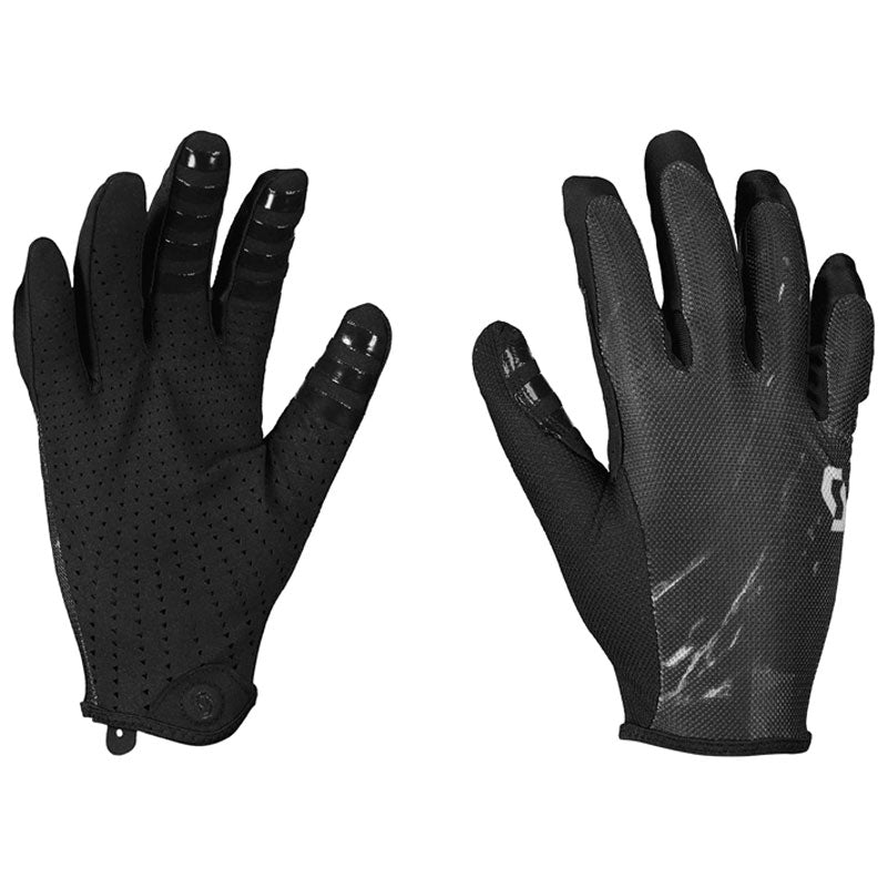Adibike Traction Full Finger Gloves grey - black