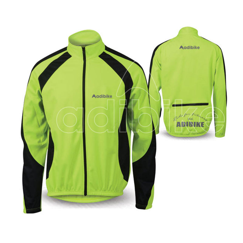 Cycling Jacket Fluorescent Green