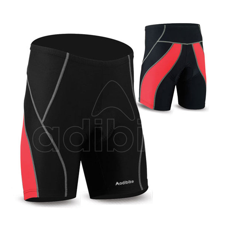 Cycling Short Black And Red Panel