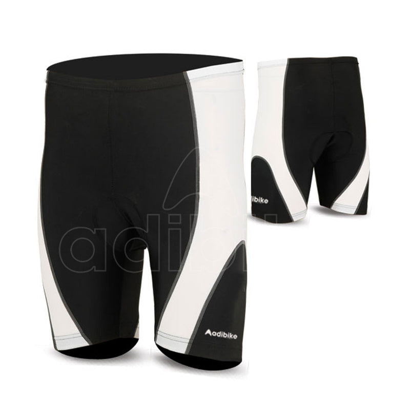 Cycling Short Black And White Panel