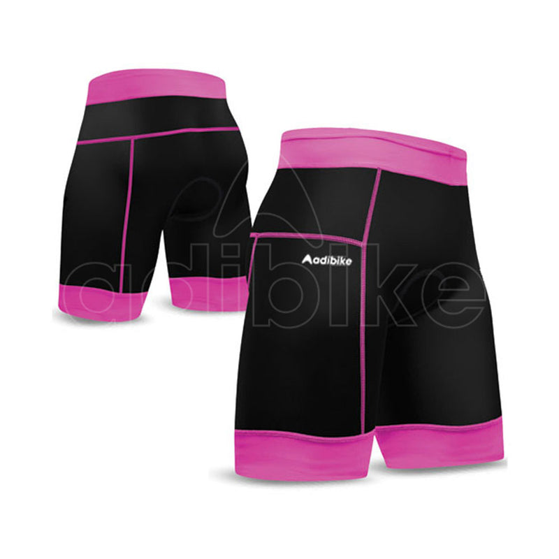 Ladies Cycling Short Black And Pink