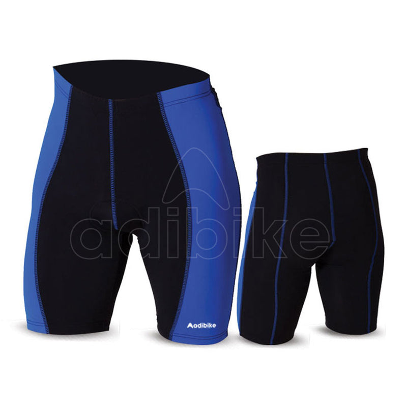 Men Cycling Short Black And Side Panel Blue