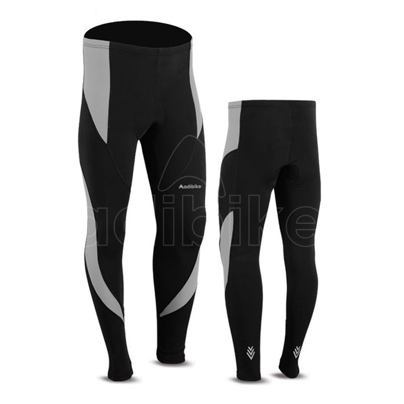 Men Cycling Trouser Gray And Black