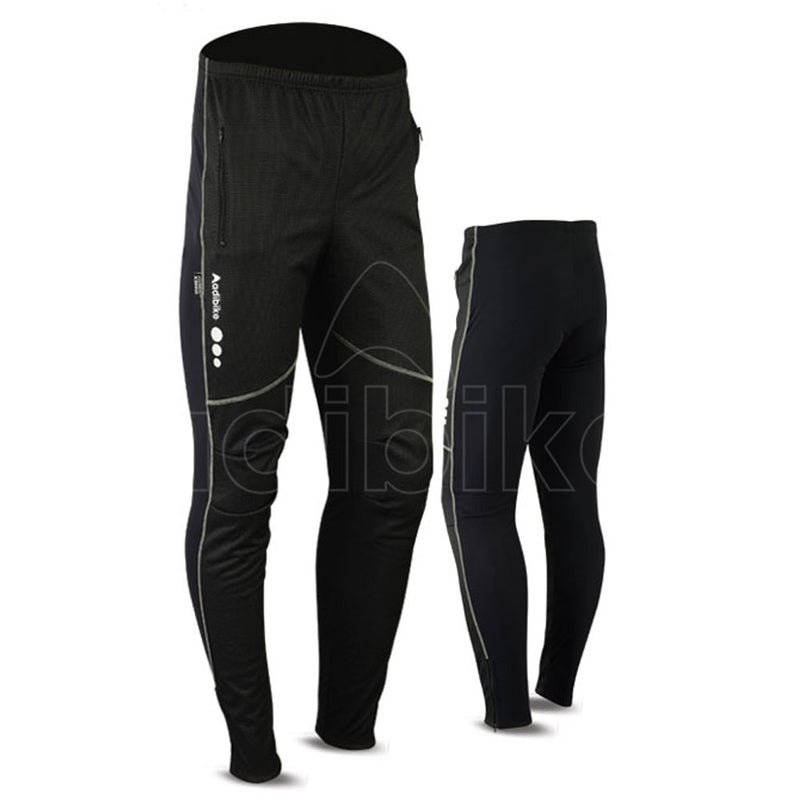 Men Cycling Trouser White Panel And Black