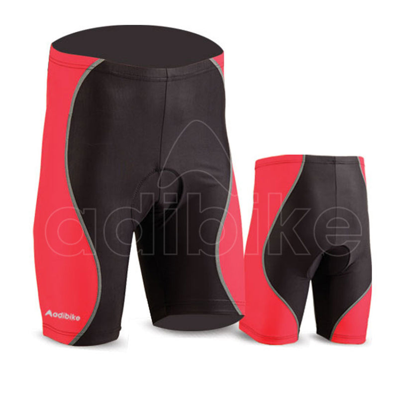 Men Padded Cycling Short Black And Red