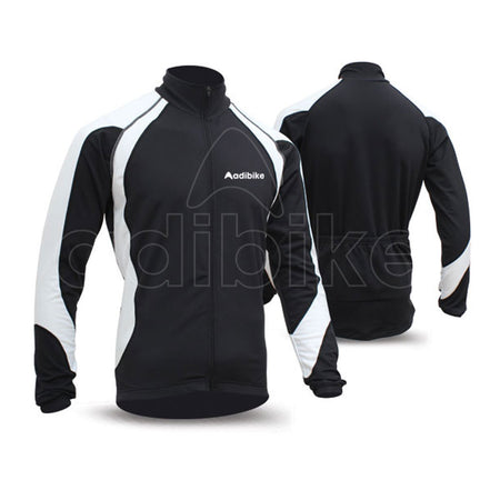 Thermal Jacket Black And White Panel